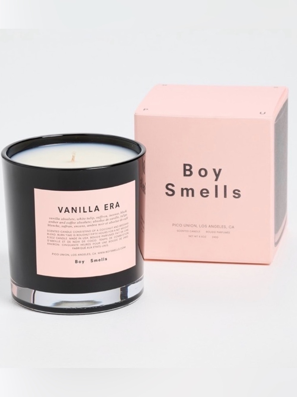 Boy Smells Vanilla Era Candle NIB NWT